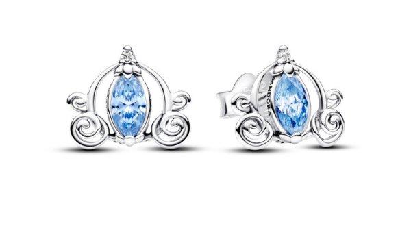 Pandora Ezüst fülbevaló Hamupipőke hintója Disney 293060C01