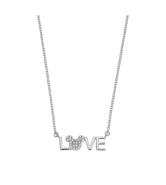 Disney Ezüst nyaklánc Love Mickey Mouse NS00037RZWL-157.CS