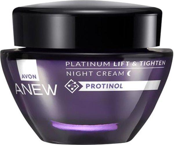Avon Éjszakai lifting krém Anew Platinum SPF 50 protinollal™ 50 ml