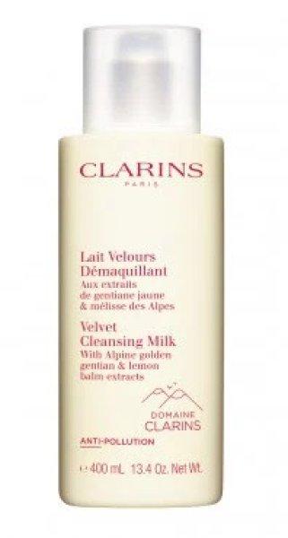 Clarins Bársonyos arctisztító tej (Velvet Cleansing Milk) 400 ml -
tartalékadag