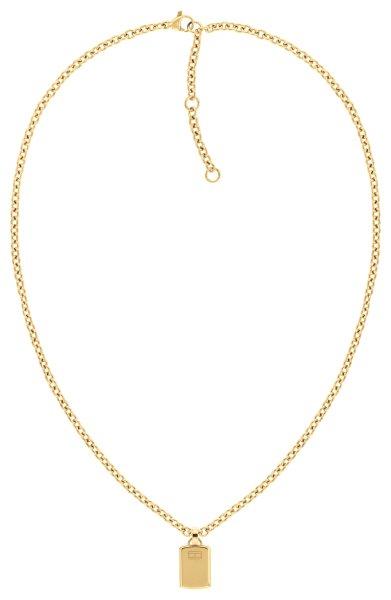 Tommy Hilfiger Elegáns aranyozott acél nyaklánc 2780824