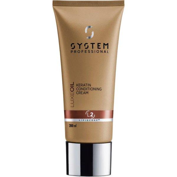 System Professional Kondicionáló keratinnal LuxeOil (Keratin Conditioning
Cream) 200 ml