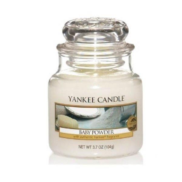 Yankee Candle Illatgyertya Classic Baby Powder 104 g - kicsi