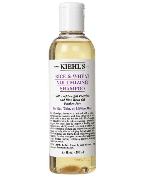 Kiehl's Volumennövelő és revitalizáló sampon (Rice & Wheat Volumizing
Shampoo) 250 ml