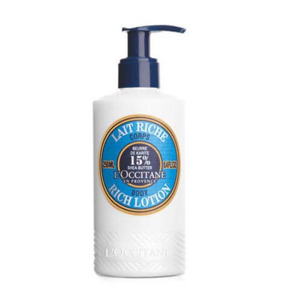 L'Occitane en Provence Testápoló tej 15% Shea Butter (Body Lotion) 250 ml