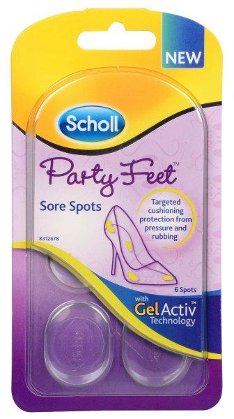 Scholl Párnák a láb érzékeny területeire GelActiv 6 db