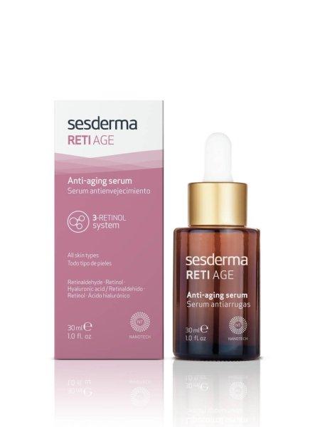 Sesderma Liposomális öregedésgátló szérum lifting hatással Reti Age
(Anti-Aging Serum) 30 ml