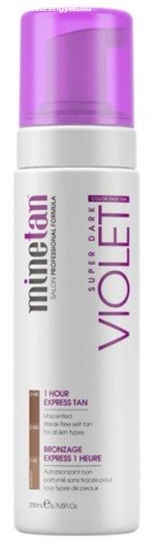 Minetan Önbarnító hab sötét barnító Violet (Super Dark 1 Hour Express
Tan) 200 ml