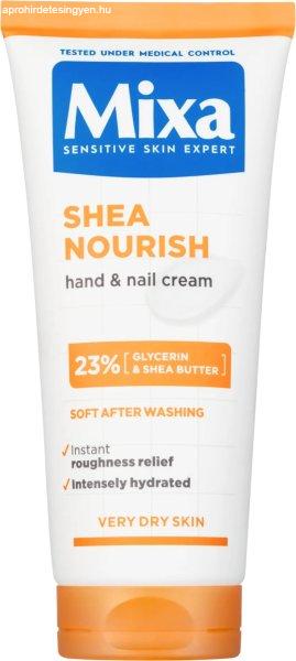 Mixa Tápláló kézkrém száraz bőrre Shea Nourish (Hand & Nail Cream) 100 ml