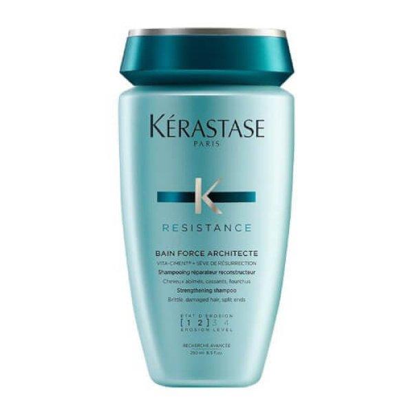 Kérastase Sampon nagyon törékeny és sérült hajra Bain Force Architecte
(Strengthening Shampoo) 250 ml
