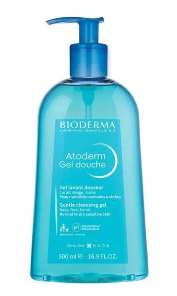 Bioderma Tápláló tusfürdő száraz bőrre Atoderm (Gentle Shower Gel) 500 ml