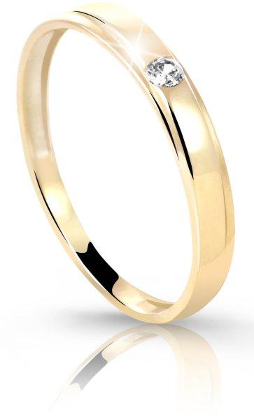 Cutie Diamonds Sárga arany gyűrű gyémánttal DZ6707-1617-00-X-1 60 mm
