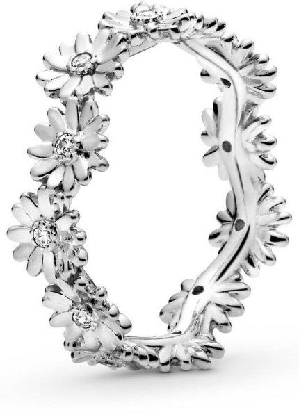 Pandora Ezüst gyűrű Százszorszép koszorú 198799C01 50 mm
