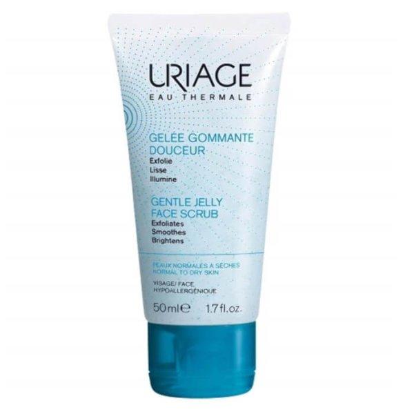 Uriage Peeling normál és száraz bőrre Gentle Jelly Face Scrub 50 ml