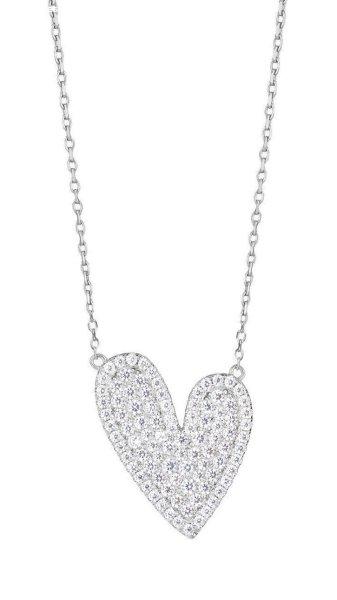 Preciosa Ezüst nyaklánc Szív cirkónium kövekkel Preciosa Pure Love Glamour
5420 00