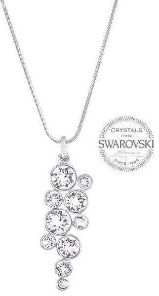 Levien Bámulatos nyaklánc Chaton Crystak mix