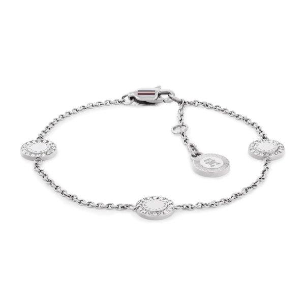 Tommy Hilfiger Acél karkötő kristályokkal Mini Crystals 2780904