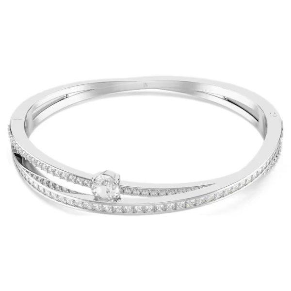 Swarovski Masszív karkötő cirkónium kővel Hyperbola 5691226 16 cm