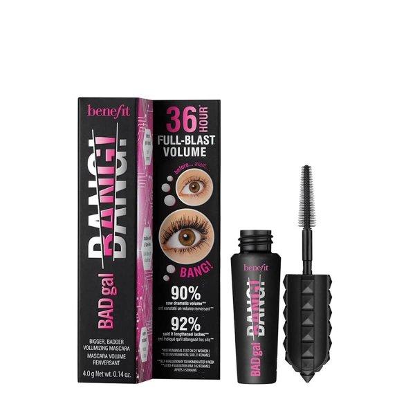 Benefit Extra volumennövelő szempillaspirál Badgal Bang (Volumizing Mascara
Mini) 4 g