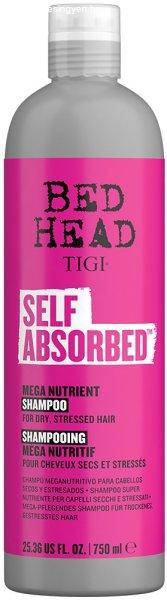 Tigi Tápláló sampon száraz és igénybe vett hajra Bed Head Self Absorbed
(Mega Nutrient Shampoo) 400 ml