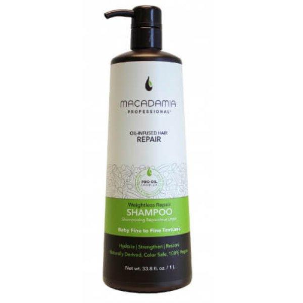 Macadamia Könnyű hidratáló sampon minden hajtípushoz Weightless Repair
(Shampoo) 300 ml
