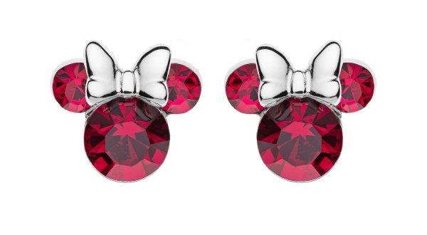 Disney Csillogó ezüst bedugós fülbevaló Minnie Mouse ES00028SJUYL.CS