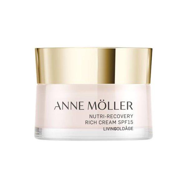 Anne Möller Nappali tápláló arckrém SPF 15 Livingoldâge (Nutri-Recovery
Rich Cream) 50 ml