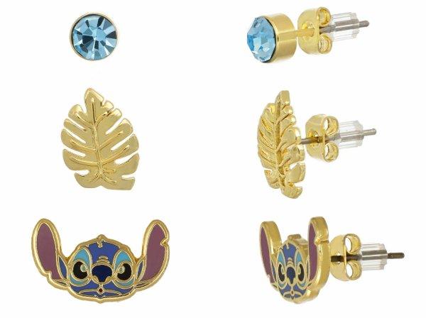 Disney Aranyos fülbevaló szett lányoknak Lilo & Stitch SF00262RQL.CS