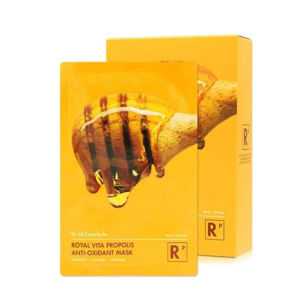 Dr.Ceuracle Antioxidáns kendőmaszk Royal Vita Propolis (Antioxidant Mask) 10 x
30 ml