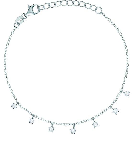 La Petite Story Ezüst női karkötő átlátszó cirkónium kövekkel Silver
LPS05AWV67