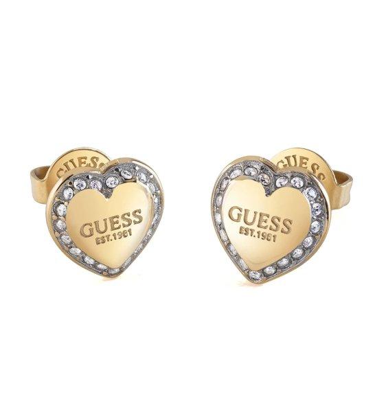 Guess Ragyogó szívű fülbevaló Fine Heart JUBE01427JWRHT/U