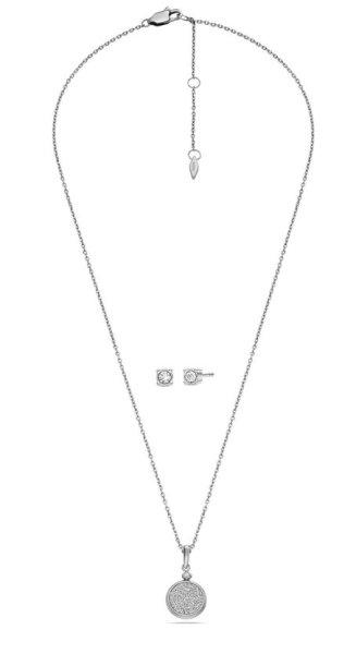 Fossil Acél ékszerkészlet cirkónium kövekkel JGFTSET1081 Core Gifts
(nyaklánc, fülbevaló)