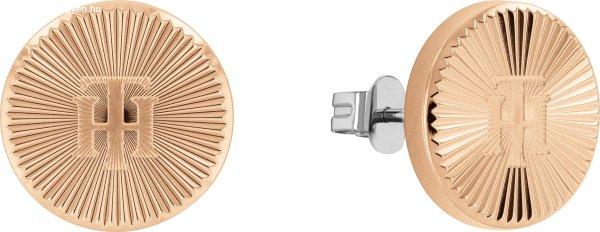 Tommy Hilfiger Minimalista bronz karika fülbevaló 2780650