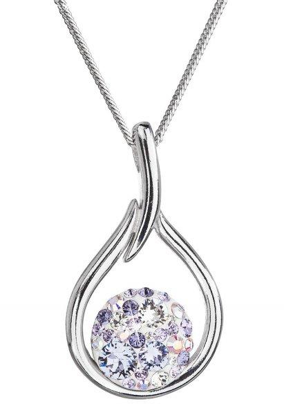 Evolution Group - Pavona Időtlen ezüst nyaklánc Swarovski kristályokkal
32075.3 violet (lánc, medál)