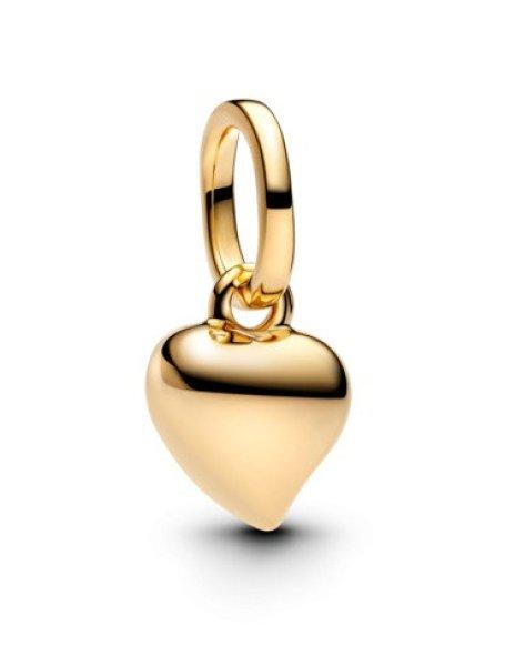 Pandora Apró aranyozott medál Szív Shine 763691C00