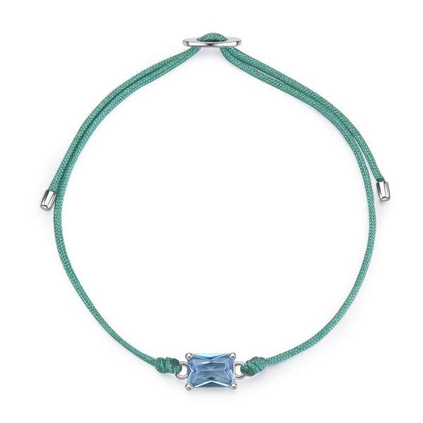 Brosway Zsinór karkötő cirkónium kővel Fancy Cloud Light Blue FCL108