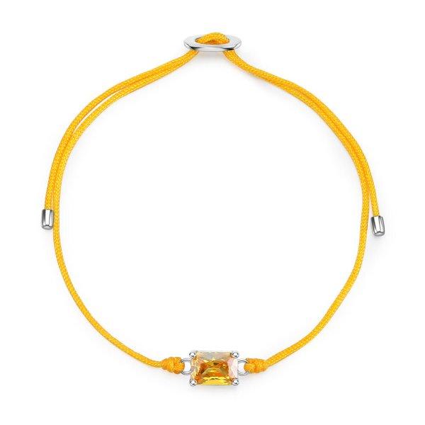 Brosway Zsinór karkötő cirkónium kővel Fancy Energy Yellow FEY96