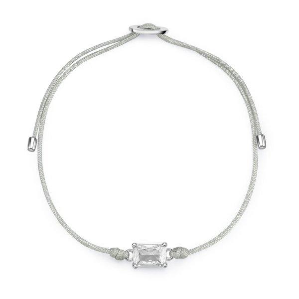 Brosway Zsinór karkötő cirkónium kővel Fancy Infinite White FIW112