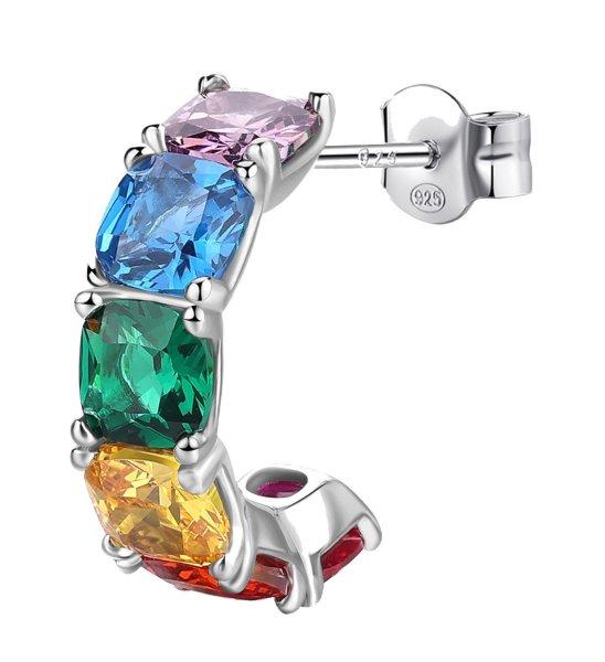 Brosway Varázslatos single fülbevaló Fancy Joyful Rainbow FJR06 - 1 db