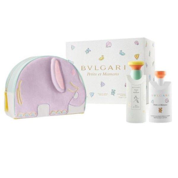 Bvlgari Petits Et Mamans - EDT 100 ml + testápoló 75 ml + kozmetikai táska