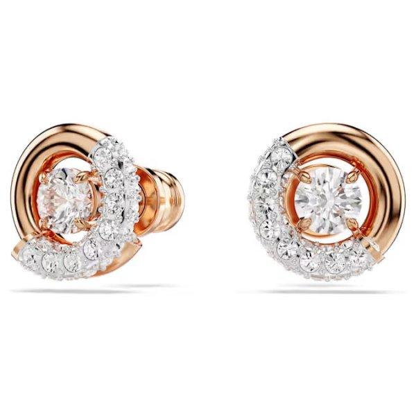 Swarovski Bájos bronz fülbevaló cirkónium kövekkel Dextera 5692258