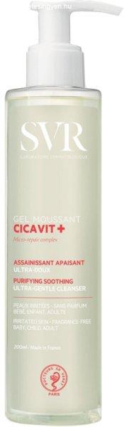 SVR Gyengéd tisztító habzó gél Cicavit+ Purifying Soothing (Ultra-Gentle
Cleanser) 200 ml