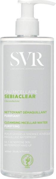 SVR Tisztító micellás víz Sebiaclear (Cleansing Micellar Water) 400 ml