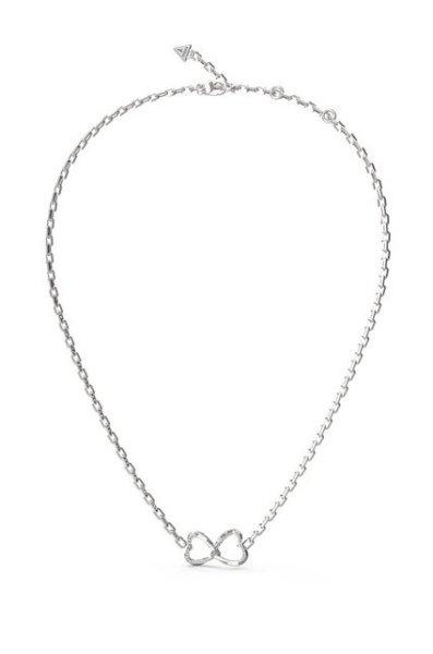 Guess Gyengéd acél nyaklánc szívvel Mon Amour JUBN04616JWRHT/U