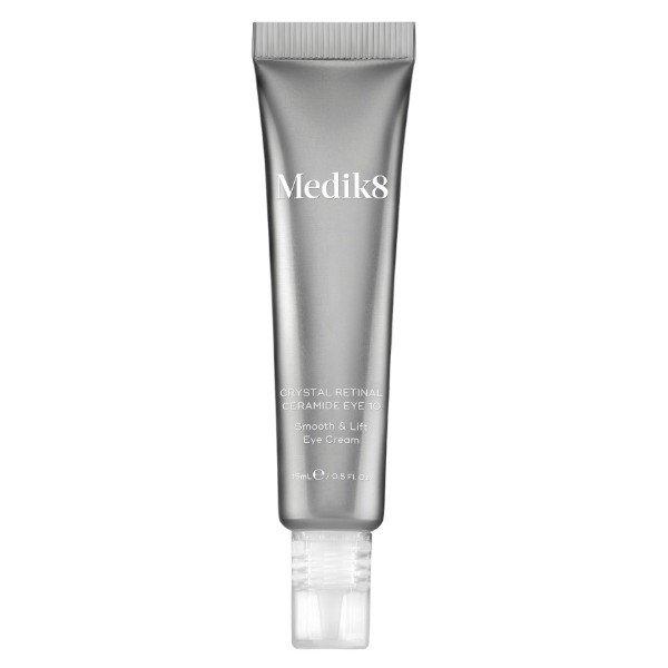 Medik8 Éjszakai szemkörnyékápoló krém a ráncok ellen Crystal Retinal
Ceramide Eye 10 (Smooth & Lift Eye Cream) 15 ml