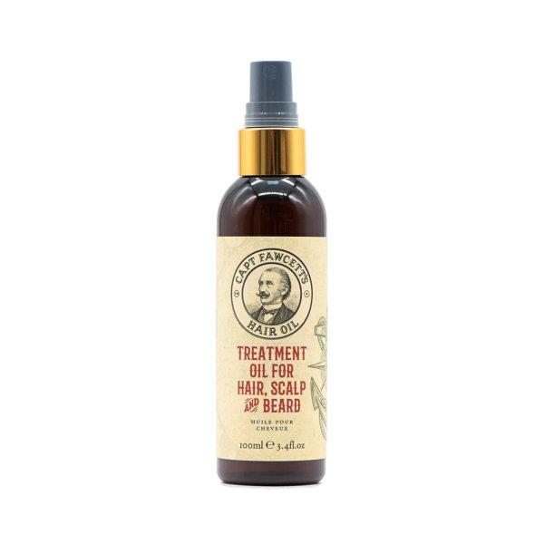 Captain Fawcett Tápláló haj-, fejbőr- és szakállápoló olaj (Hair, Scalp
and Beard Oil) 100 ml