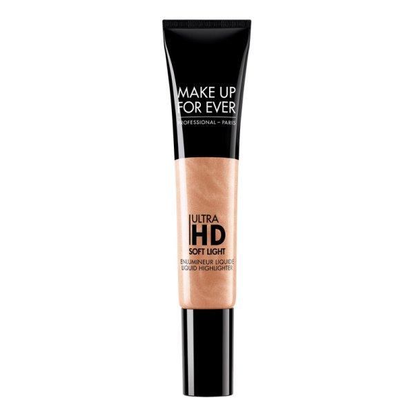 Make Up For Ever Folyékony highlighter Ultra HD Soft Light (Liquid Highlighter)
12 ml 50 Golden Copper