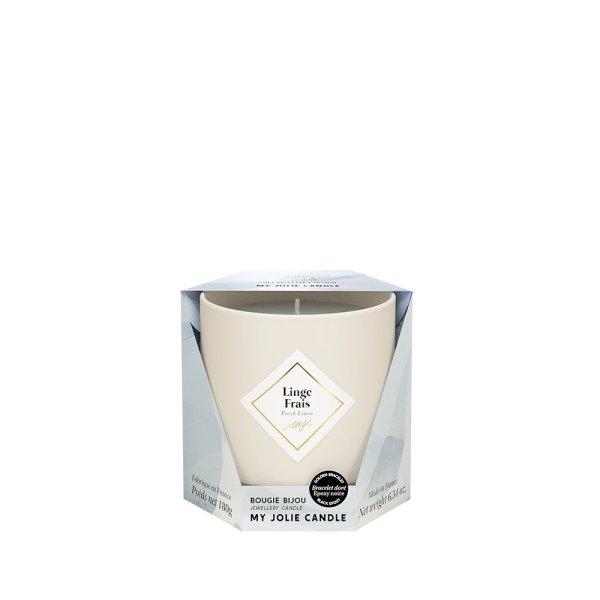 My Jolie Candle Illatgyertya 36 óra karkötővel Black Les Essentielles Frissen
mosott ruha 320330