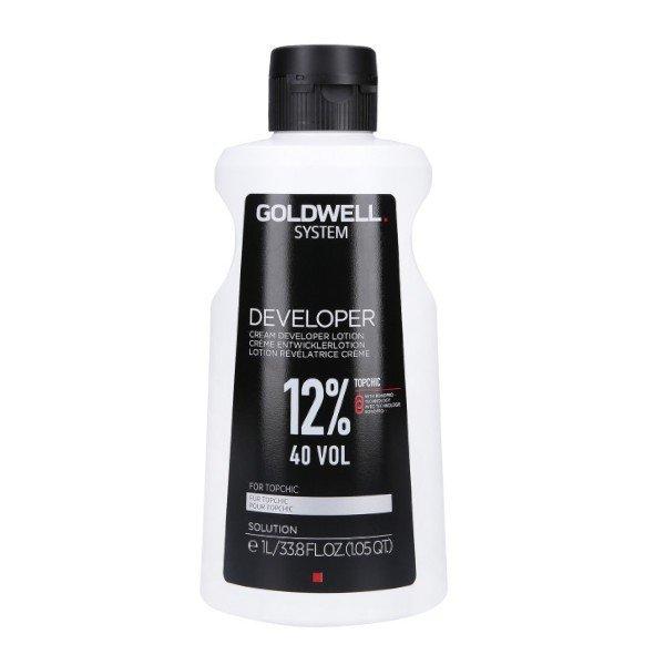 Goldwell Krémes előhívó emulzió 12 % 40 VOL (Cream Developer Lotion) 1000
ml