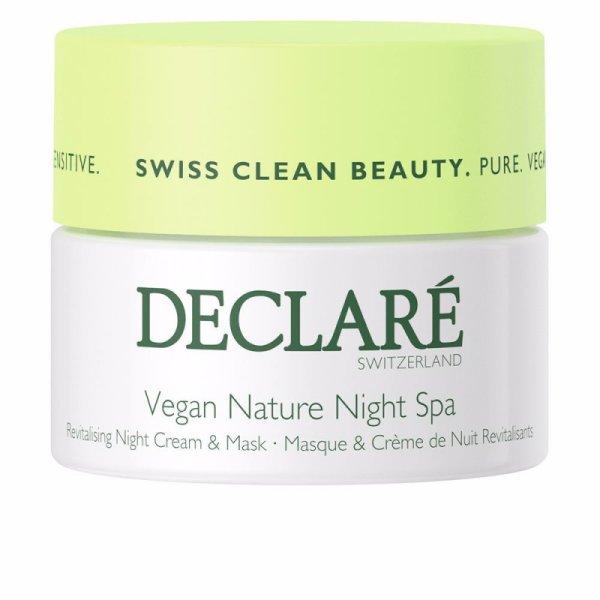 DECLARÉ Éjszakai revitalizáló krém és maszk érzékeny bőrre Vegan Nature
Night Spa (Revitalising Cream & Mask) 50 ml